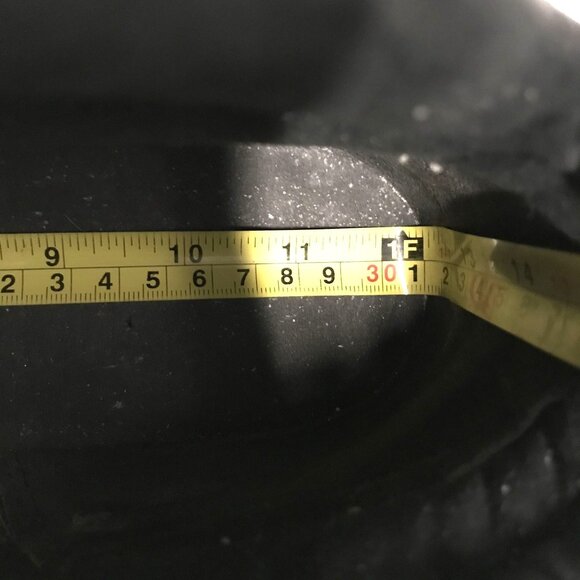 RED WING Mens Soft Toe Lace Up Work Boot Black Leather Size 13 - Picture 8 of 12